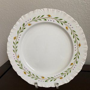 Vintage Wedgewood Barley Pattern Discontinued Luncheon Plate Made In England